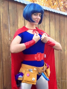 AJ (aka Amory Jane) as a sex toy superhero!
