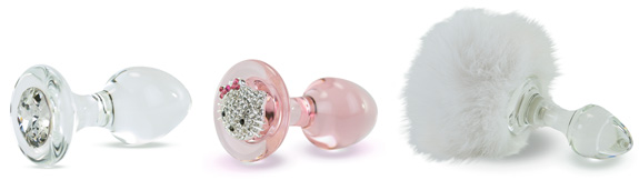 Crystal Delights anal plugs