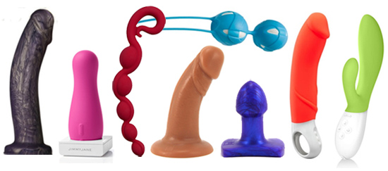 Silicone sex toys!