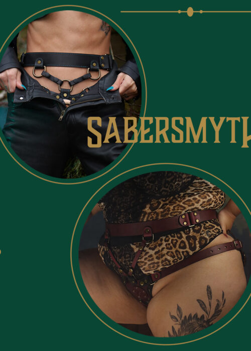 Custom Leather Harness Night with Sabersmyth!